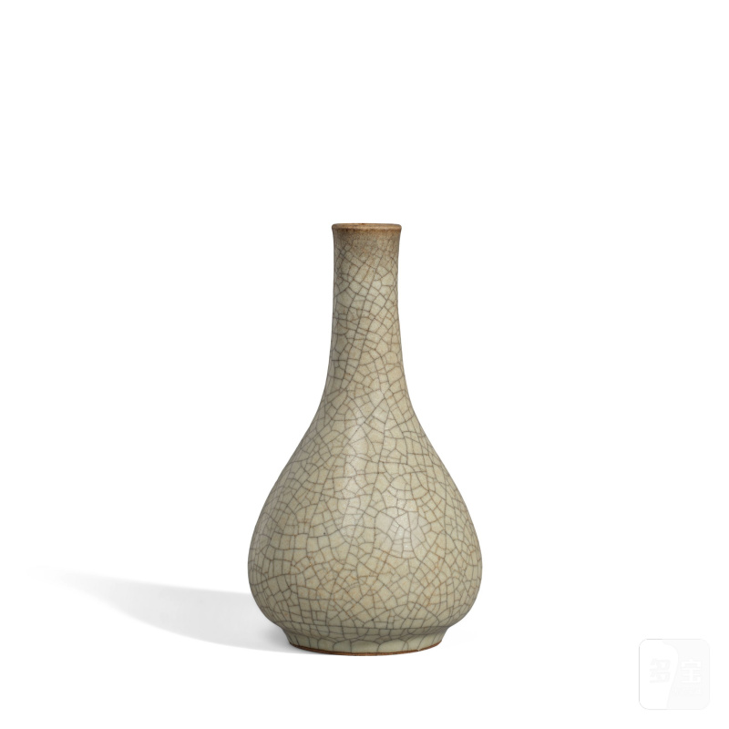 民國 仿哥釉小膽瓶 | A GE-TYPE SMALL VASE